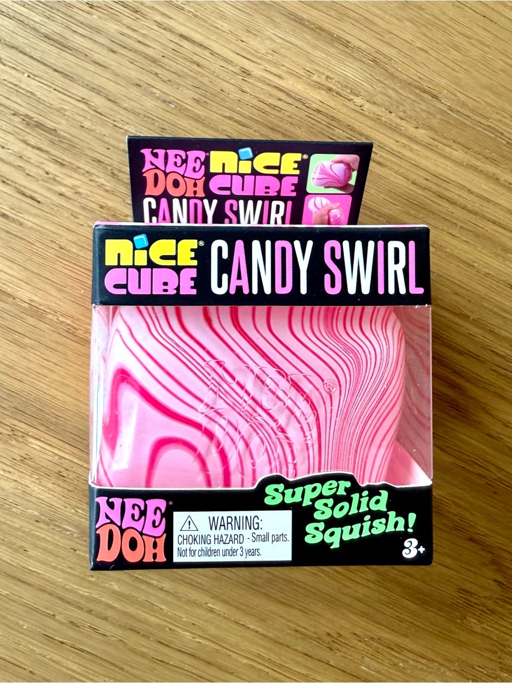 NeeDoh Nice Cube Candy Swirl - NWT 🍭🎄🎅🏻